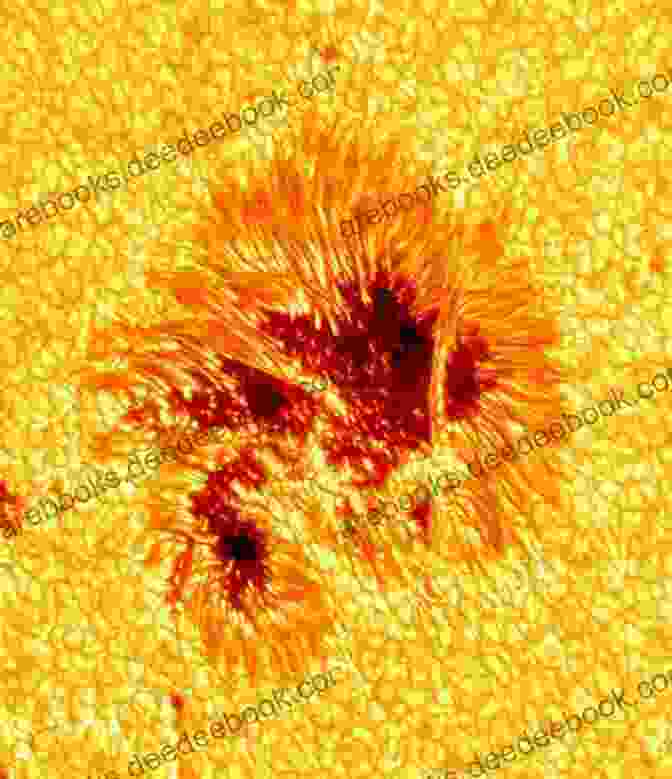 A Close Up Image Of Sunspots, Revealing Their Intricate Patterns And Turbulent Nature. Dark Side Of The Sun: A Regency Era Dark Romance Novel