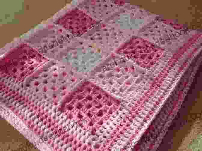 A Crochet Baby Blanket Made With Pink Yarn. Crochet: 18 Beautiful One Night Crochet Projects To Try Right Now : (Crochet Accessories Crochet Patterns Crochet Easy Crocheting)