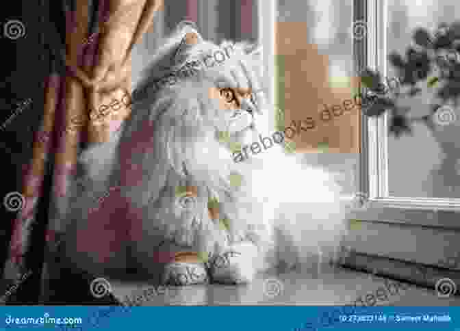 A Majestic Cat Perched On A Windowsill, Surveying Its Domain Counted Cross Stitch Patterns: Cat Cross Stitch Patterns 51