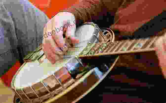 A Musician Playing A Clawhammer Banjo, Showcasing The Distinctive Thumb And Index Finger Technique 5 String Banjo Styles For 6 String Guitar
