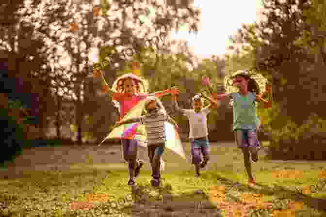 A Photograph Of A Group Of Children Playing Together. They Are All Laughing And Having Fun. Tiny Imperfections Alli Frank