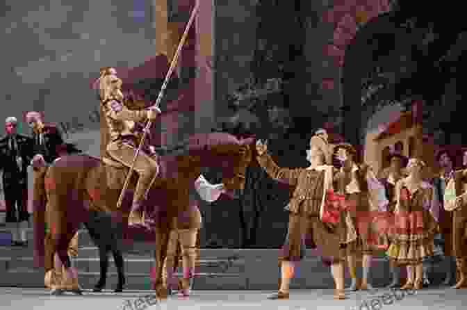 A Scene From Don Quixote, An Opera In Five Acts, Showing Don Quixote And Sancho Panza On Horseback, Tilting At Windmills. Don Quixote An Opera In Five Acts: Vocal Score With French And English Text (Kalmus Edition)