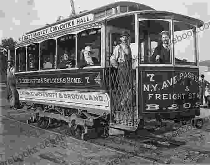 A Streetcar From The Early 1900s. The Golden Age Of Buses Trams: Essential Transport