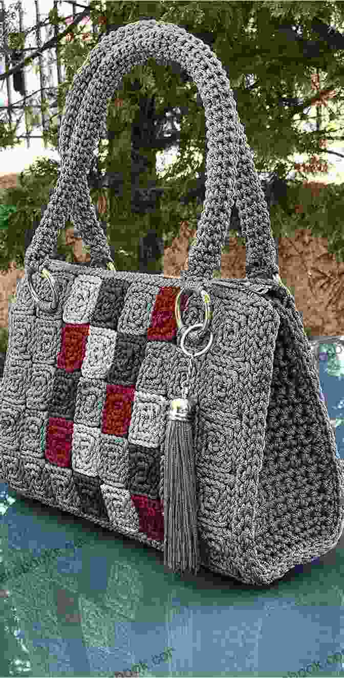 A Unique And Stylish Crochet Handbag In A Geometric Pattern, Perfect For Adding A Touch Of Individuality To Your Outfit Must Have Handbags: 6 Crochet Designs