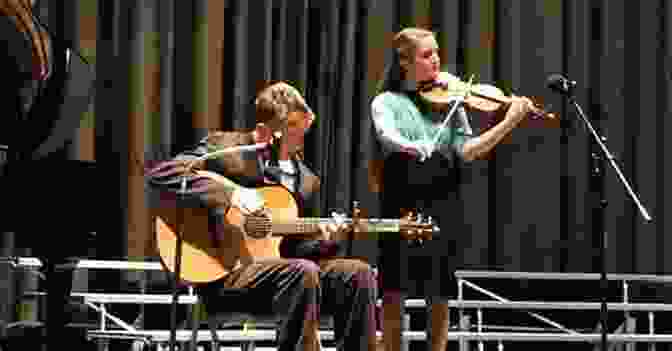 A Violinist And Guitarist Performing A Duet Beautiful Music For Two String Instruments: Two Violins Vol 3
