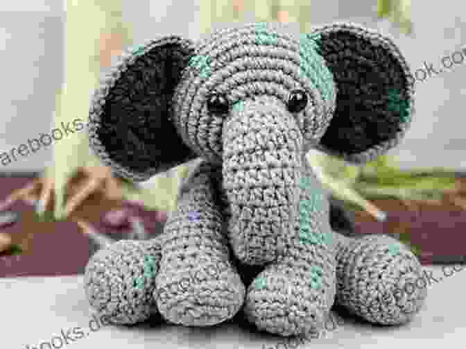 An Amigurumi Elephant Made With Gray Yarn. Crochet: 18 Beautiful One Night Crochet Projects To Try Right Now : (Crochet Accessories Crochet Patterns Crochet Easy Crocheting)