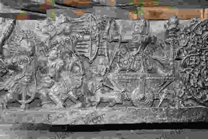 An Ancient Stone Carving Depicting A Battle Scene, Its Details Still Remarkably Preserved Despite The Passage Of Time. The Relic (Cradle Of Darkness 2)