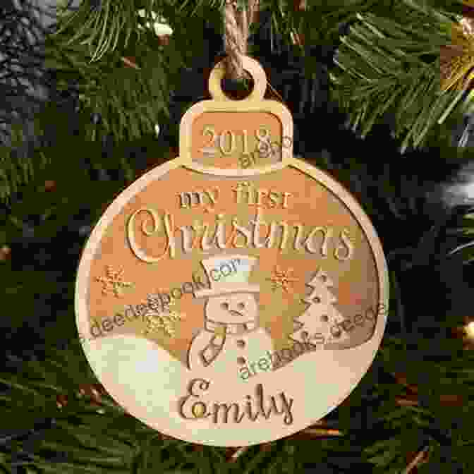 Close Up Of Personalized Photo Ornaments Hanging On A Christmas Tree Stitch The Halls : 12 Decorations To Make For Christmas (What Delilah Did)