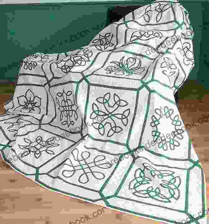 Elegant Irish Crochet Bedspread With Celtic Knotwork 31 Vintage Bedspread Patterns To Crochet A Collection Of Vintage Bedspreads Crochet Patterns