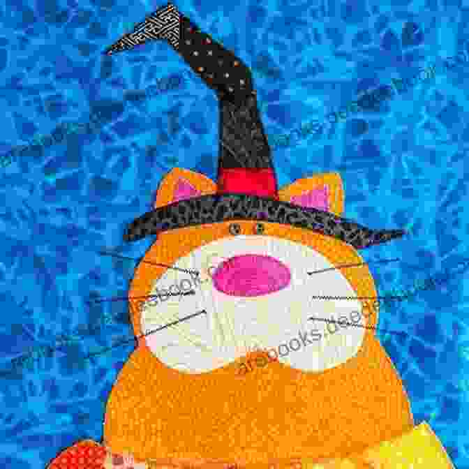 Halloween Cat Quilt Karma Pattern: Symbolism And Meaning Halloween Cat Quilt Karma Pattern: Paper Strip Piecing Raw Edged Applique