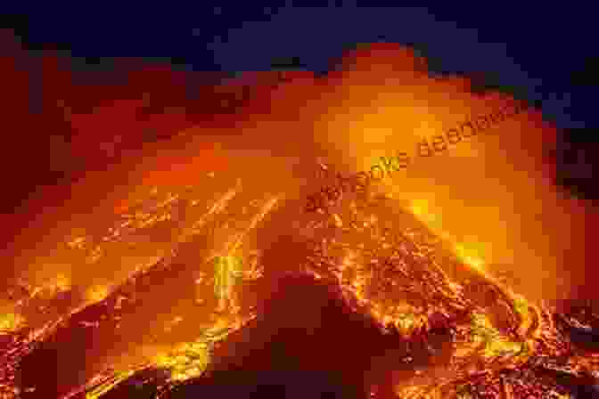 Mount Etna, Sicily, Erupting Travelling In Calabria And Sicily