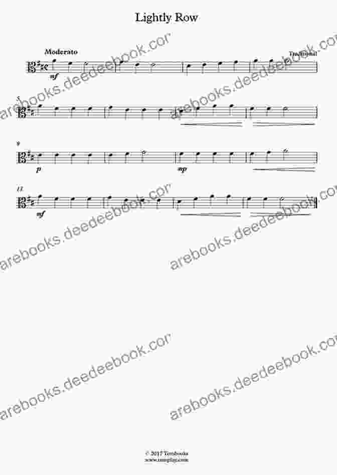 Music Sheet Of Lightly Row For Viola Suzuki Viola School Volume 7: Viola Part (Viola)