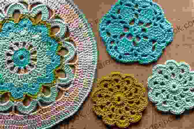 Pattern 3: Polka Dot Crochet Mandala: 12 Most Gorgeous Patterns With Easy Instructions: (Crochet Hook A Crochet Accessories Crochet Patterns Crochet Easy Crochet Crocheting For Dummies Crochet Patterns)