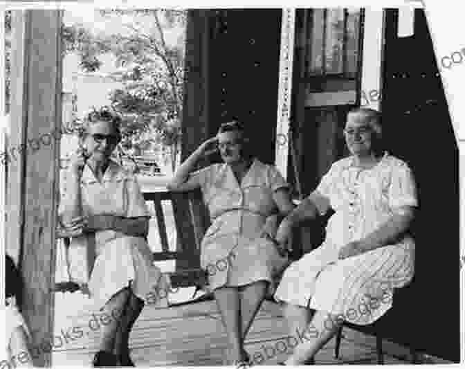 Poignant Black And White Photograph Of A Group Of Elderly Residents Sitting On A Porch In The 1950s. Oakmont (Images Of America) Vince Gagetta