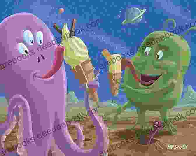 The Alien Ice Cream Heroes Stranded On A Planet Inhabited By A Race Of Giant, Marshmallow Like Aliens. Heroes A2Z #1: Alien Ice Cream (Heroes A To Z A Funny Chapter For Kids)