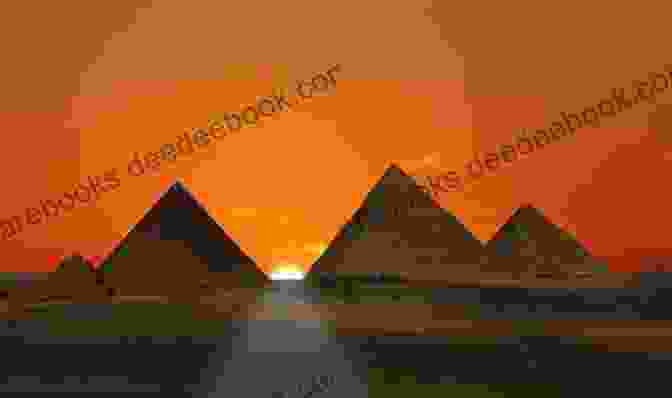 The Pyramids Of Giza, With The Sun Setting Behind Soaring On African Wings Insight Guides