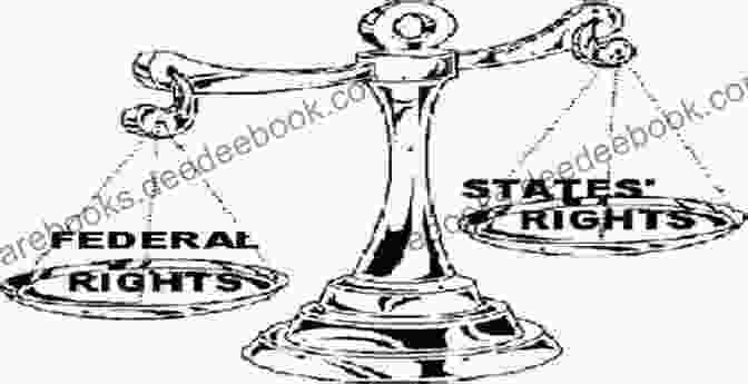 The Scales Of Justice, Representing The Balance Of Power Between The Federal And State Governments. Hidden Laws: How State Constitutions Stabilize American Politics