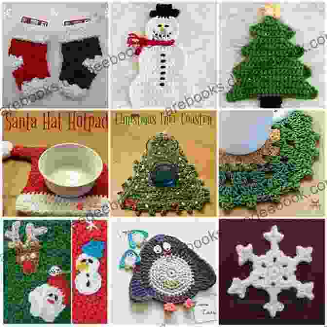 Treble Crochet Stitch Winter Crochet Collection 4 In 1: 36 Cozy Winter Projects And Professional Crochet Stitch Guide: (Christmas Crochet Crochet Stitches Crochet Patterns Crochet Accessories)