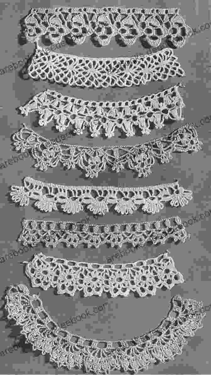 Victorian Lace Edging 12 Vintage Crochet Edgings And Trims A Collection Of Crochet Borders And Edgings
