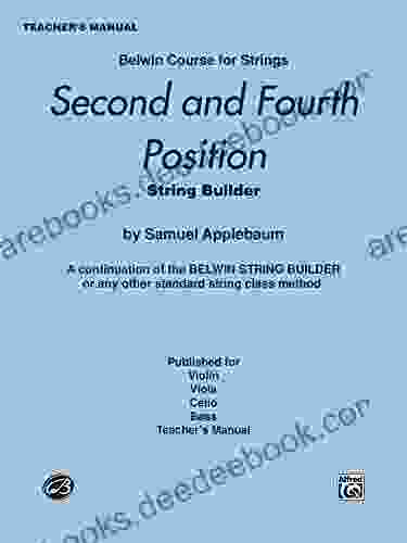 2nd And 4th Position String Builder Teacher S Manual (Belwin Course For Strings)
