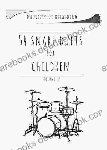 54 Snare Duets For Children (Drums For Kids 1)